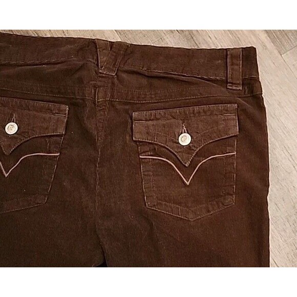 NWOT Women's Corduroy Shorts Large Brown 100% Cotton Pockets - Picture 3 of 7